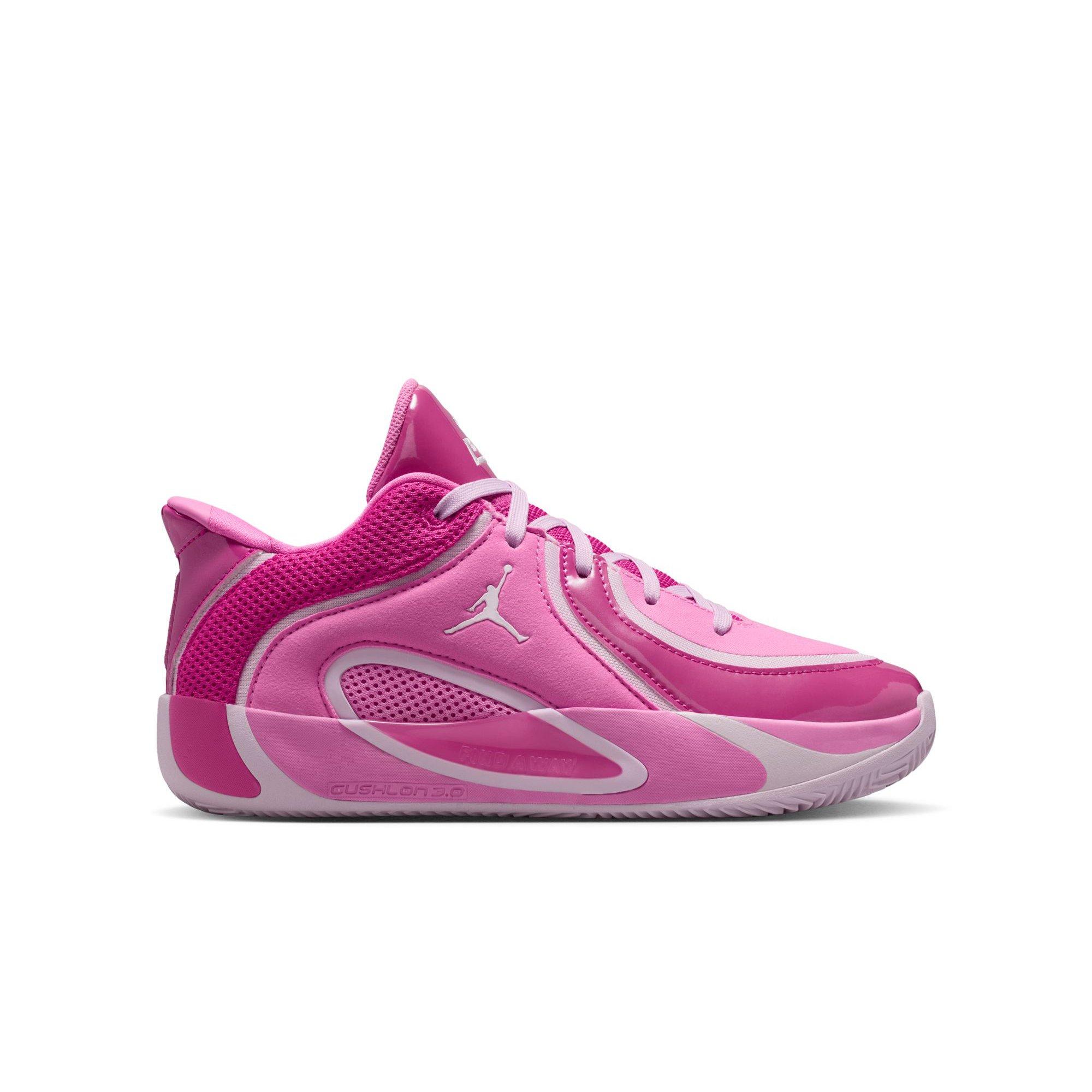 Jordan Tatum 4 "Smoothie" Grade School Kids' Basketball Shoe - PINK